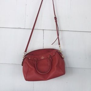 red coach purse